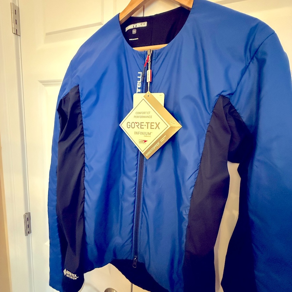 GORE-TEX INFINIUM Blue and Black Performance Jacket